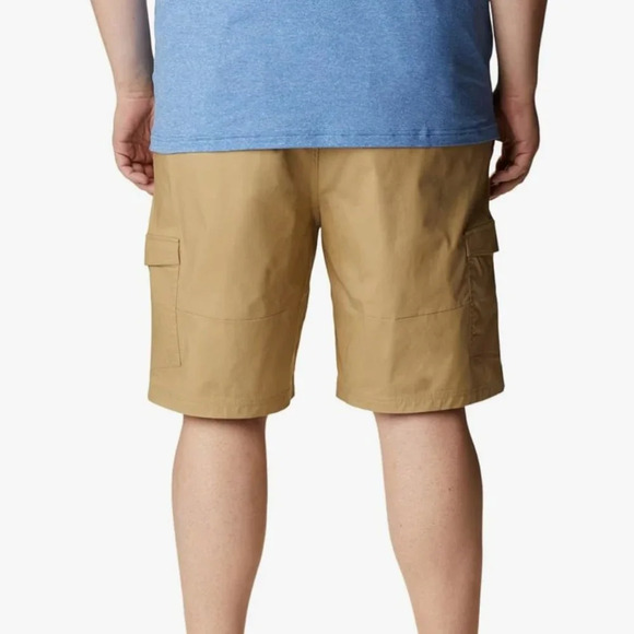 NWT Columbia Men's Brentyn Trail Cargo Shorts, crouton, waist 48, inseam 10 - Picture 2 of 5
